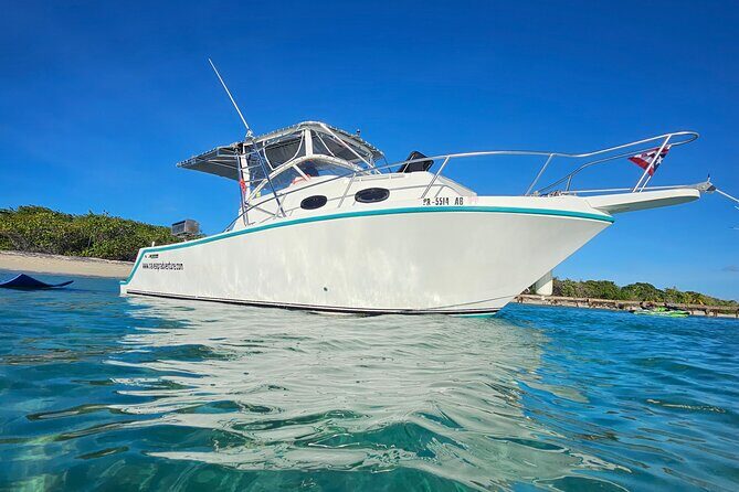 All-Inclusive: Mako 29ft Boat Tour to Icacos Palomino & Palominito - Leaving Fajardo with big panoramic views and an easy pace