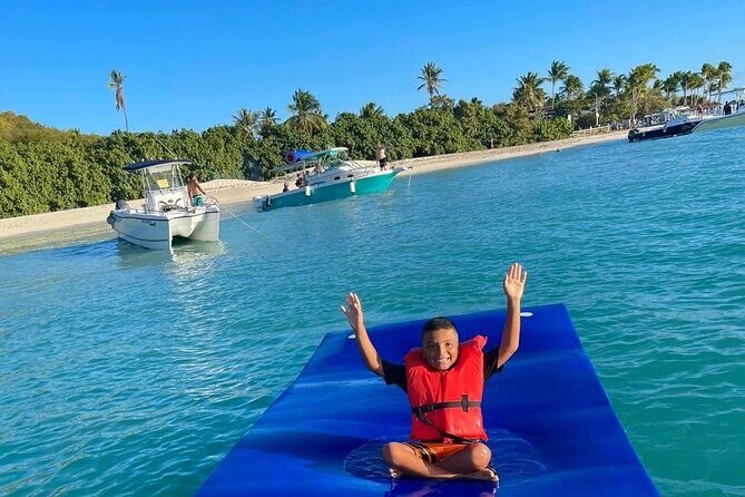 Boat trip in palomino /icacos /fajardo Puerto Rico - Where you meet: Safe Harbor Puerto del Rey details that matter