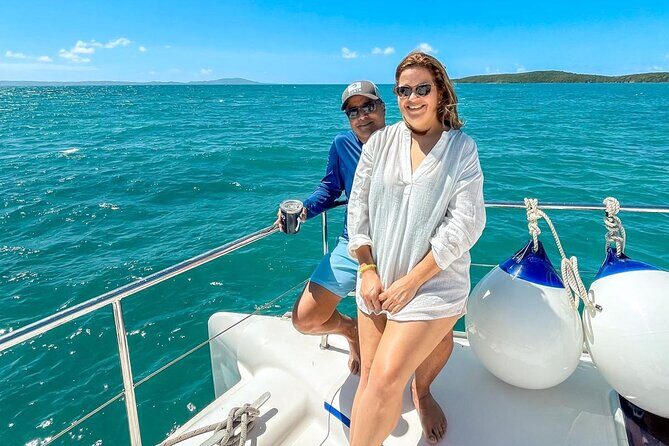 Catamaran Charter Puerto Rico Jenica - Snacks, lunch, and drinks: the all-inclusive part that makes the day feel complete