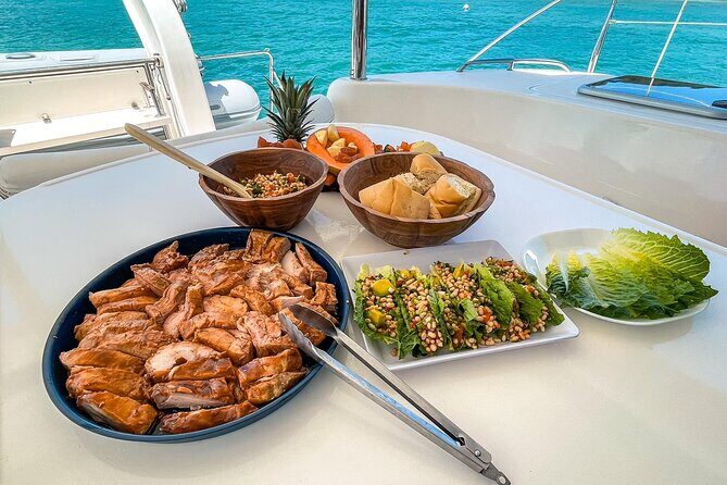 Catamaran Charter Puerto Rico Jenica - Crew and captain service: what attention looks like in real life