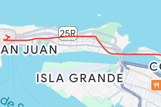 Cruising through San Juan in Style, Sightseeing with a Breeze - Balneario El Escambrón: public beach comforts and easy photo time