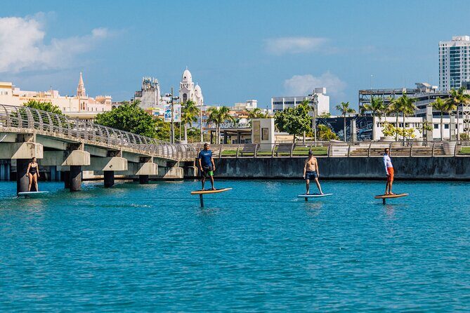eFoil Lesson Old San Juan - A San Juan eFoil lesson built around real safety
