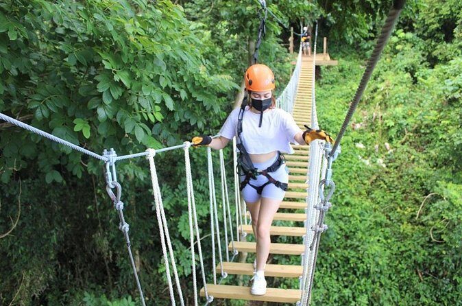 El Yunque Adventure Trail - Tarzan swing and forest surfing: where the photos come from