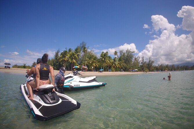 El Yunque Beach Jetski + Rainforest Hike Adventure Tour - The Luquillo Beach and the sandbar stop: why this feels different