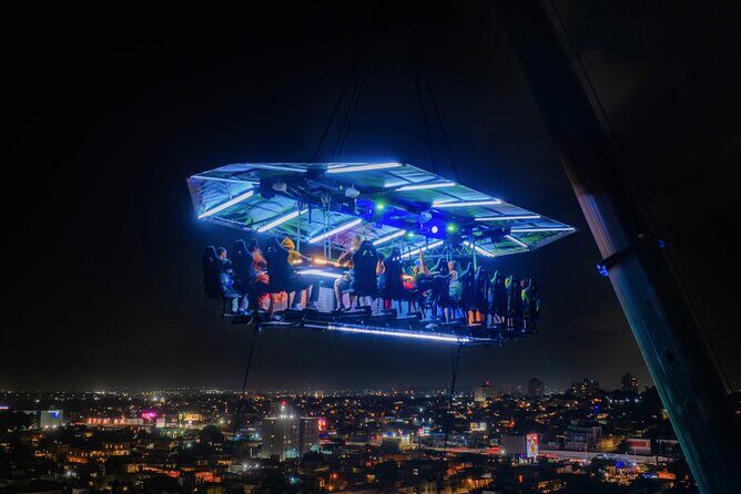 FlyDining: 4 Courses Dinner with City Lights & Ocean Breeze - Entering the Experience at 153 Av. Manuel Fernández Juncos