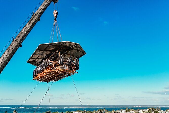 FlyDining: Social Hour with Ocean View and Tropical Breeze - How the 35-minute FlyDining session works