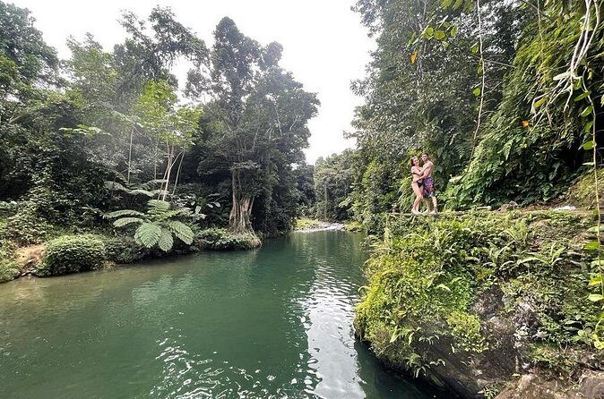 Half-Day Rainforest Tour with Transport from San Juan - River pool time: swimming is optional, and cold is real