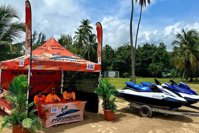 Hydroventure Luquillo Guided Jetski Tour to Las Picuas 30 Minute - The Jet Ski Time: 30 Minutes of Guided Power
