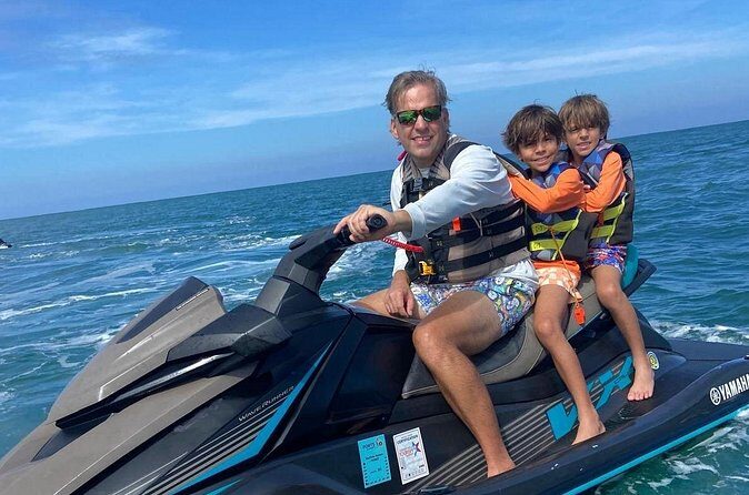 Jet Ski Tours in Old San Juan for Families and Friends - Cruising by Castillo del Morro and La Fortaleza From the Water