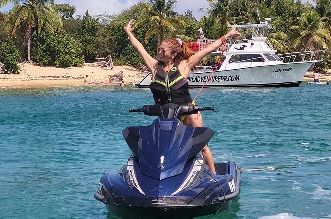 JetSki Tour on Vieques - The Route Along Vieques’ Northwest Coast: Views Plus Adrenaline