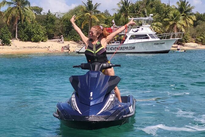 JetSki Tour on Vieques - From Mosquito Pier to Punta Arenas: The One-Hour Flow