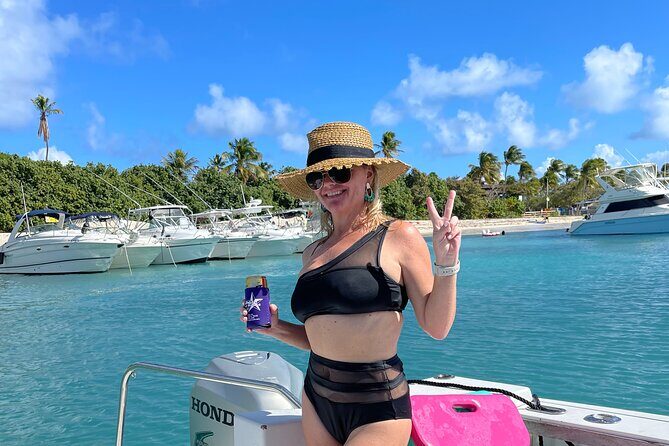 Power Catamaran All Included Island Trips - Captain Edgar or Tito: safety-first boating with room to enjoy