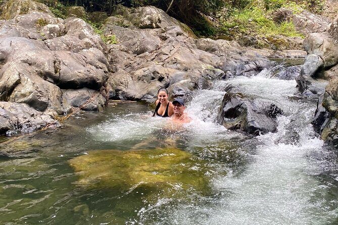 Private Full-Day Secret Hiking Tour to El Yunque Waterfalls - Natural pools and the spring waterfall photo stop