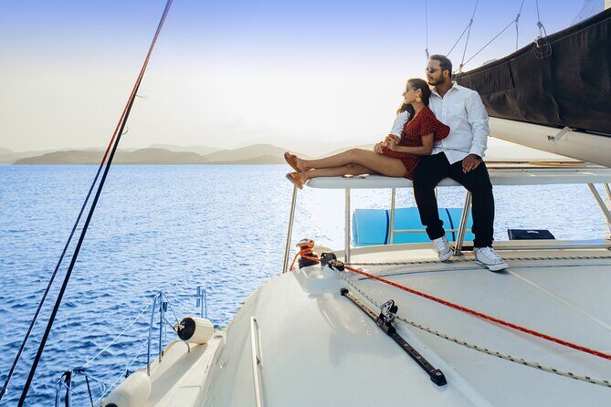 Private Janise Sailing Full Day Charter in Fajardo, Puerto Rico - The floating lily pad and white-sand break