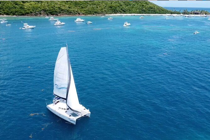 Private Janise Sailing Full Day Charter in Fajardo, Puerto Rico - Snorkeling secluded reefs with included gear