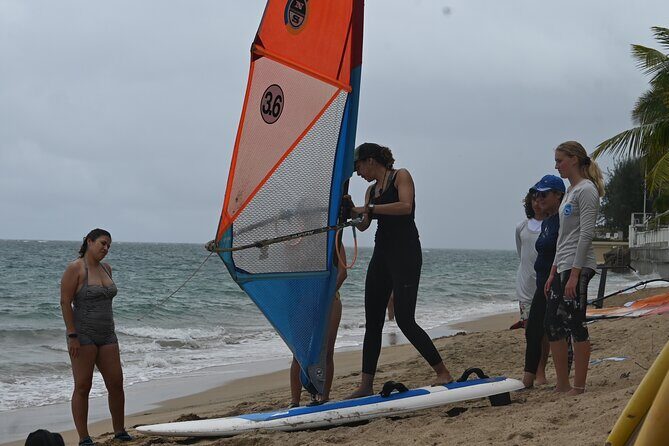 Private Windsurf Experience in Puerto Rico - How the session handles rougher waves