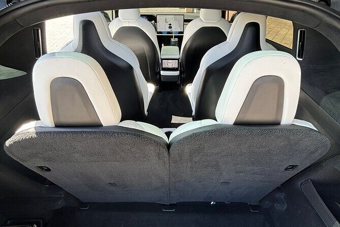 Puerto Rico Island Wide Transfer, Tesla Model X Luxury SUV. - Price and value: what $81.49 per group really buys