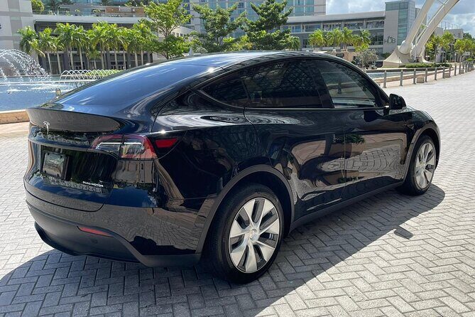 Puerto Rico Island Wide Transfer, Tesla Y Luxury SUV, Select Zone - Timing: 10–35 Minutes, 24/7 Service, and Early Departures
