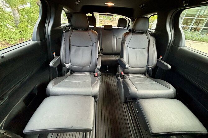 Puerto Rico Island Wide Transfers, Sienna Limited Luxury Minivan. - Inside the ride: Toyota Sienna comfort (and the Tesla mention)