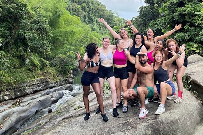 Rainforest Adventure All inclusive Food and Fotos - Natural Waterslides, Waterfall Swim, and Luquillo Beach Food