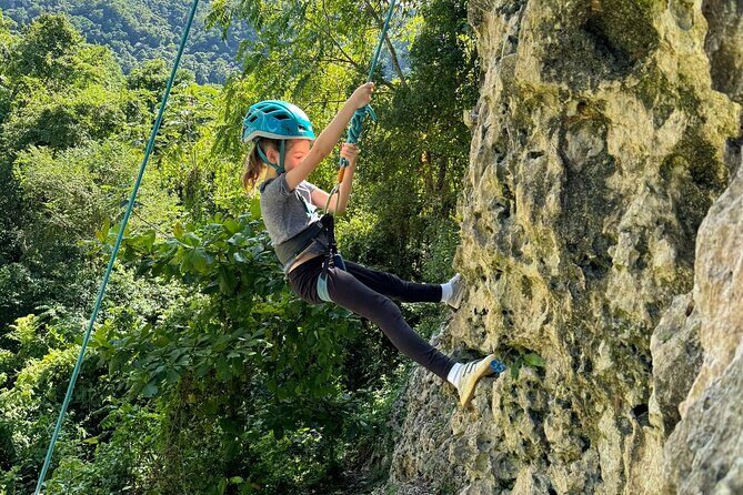Rock Climbing for Beginners or Experienced - Guides who are built for beginners and real families