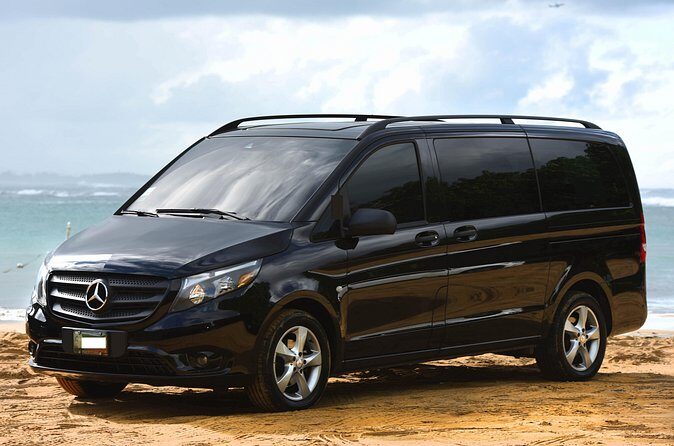 San Juan Luxury Private Round-Trip Transfer: SJU Airport - Cruise Pier - Hotel - San Juan-only coverage: where this transfer fits (and where extra fees start)