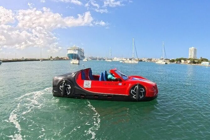 San Juan Watersports Car Rentals Red Bugatti - Key things to know before you go