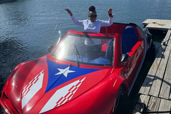 San Juan Watersports Car Rentals Red Bugatti - San Juan Bay Jet Cars: Why This Feels Like a Sports Ride