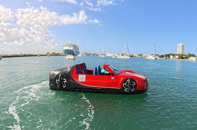 San Juan Watersports Car Rentals Red Bugatti - Price and Value: How $283 Works for Up to 4 People