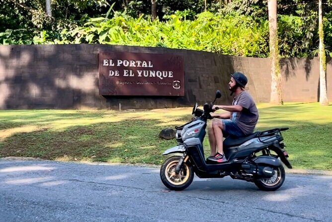 Scooter Rental San Juan Puerto Rico - Stop 5: Playa Vacía Talega for real beach quiet