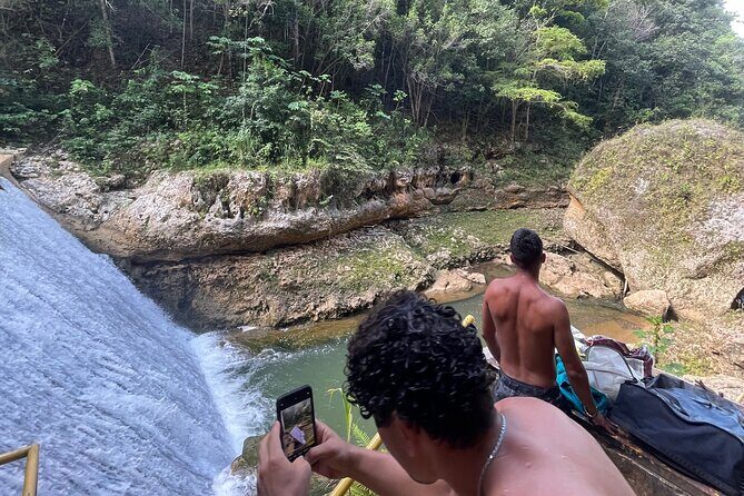 Slide Down the Largest Waterslide in Puerto Rico with Transportation - Fresh Tropical Pools and Optional Cliff Jumps: Choose Your Comfort Level