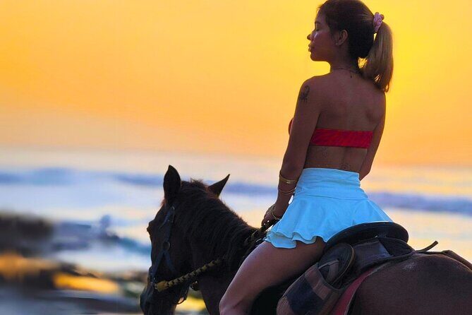 Sunset Horseback Ride by the Beach in Aguadilla, Puerto Rico - Punta Borinquen Beach by horse: sand, pace, and sunset light
