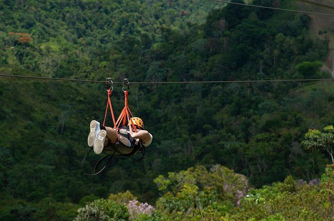 The Beast Zipline at Toroverde Adventure Park in Puerto Rico - Views and the Puerto Rico-from-above payoff